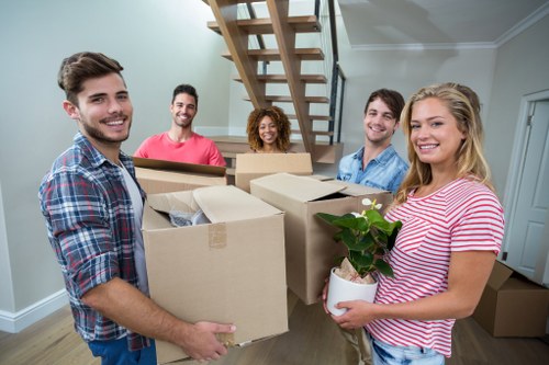 Eco-friendly moving practices in action