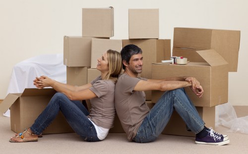 Removal Company Shepperton team at work