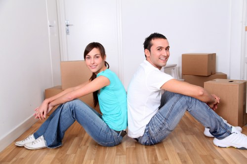 Customer support team of a Great Bookham removal company
