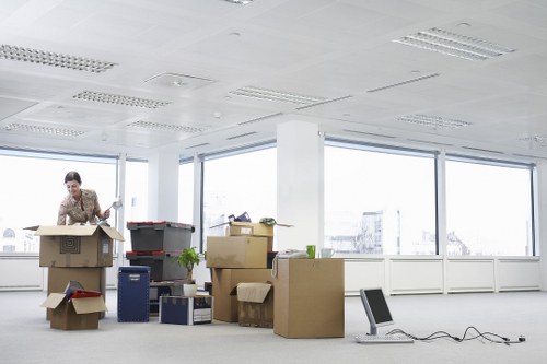 Commercial moving services in Great Bookham offices